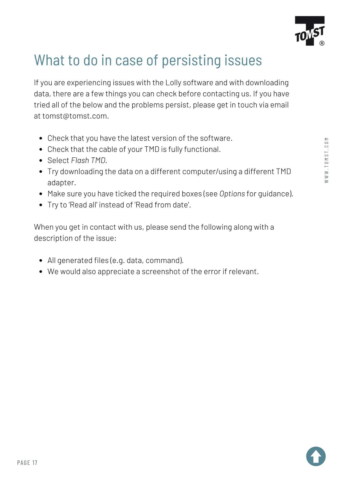 Lolly Software Handbook - page 17