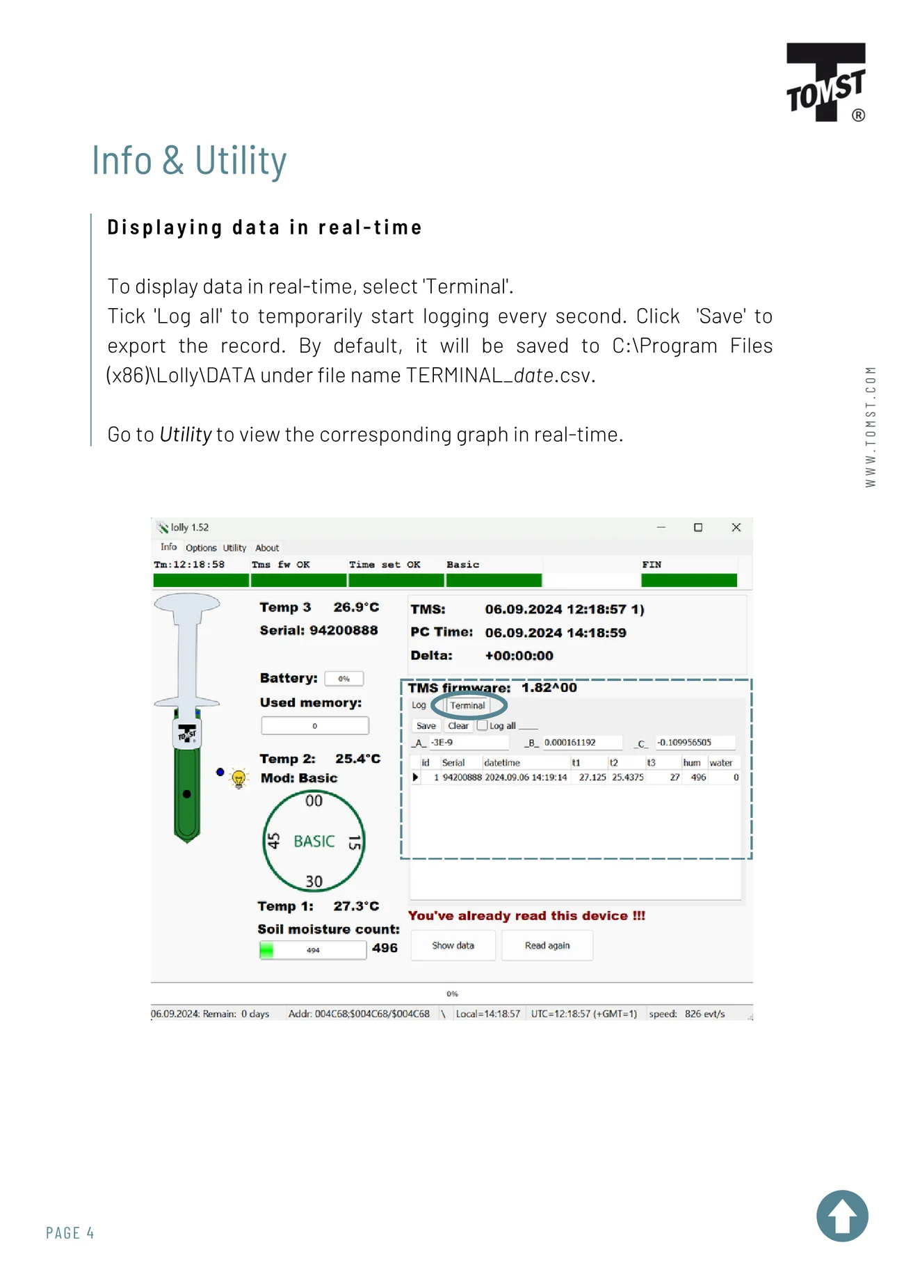 Lolly Software Handbook - page 4