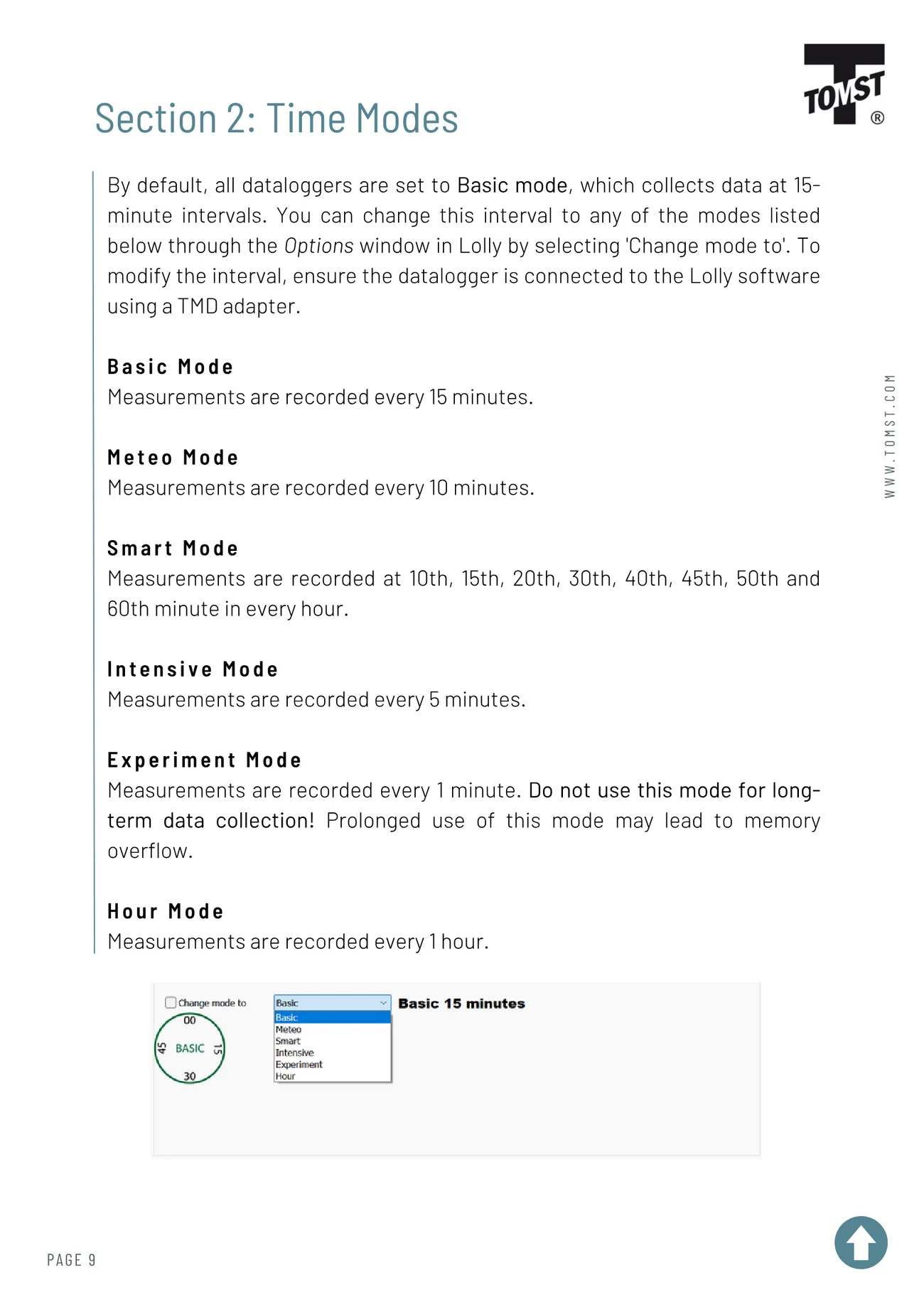 Lolly Software Handbook - page 9
