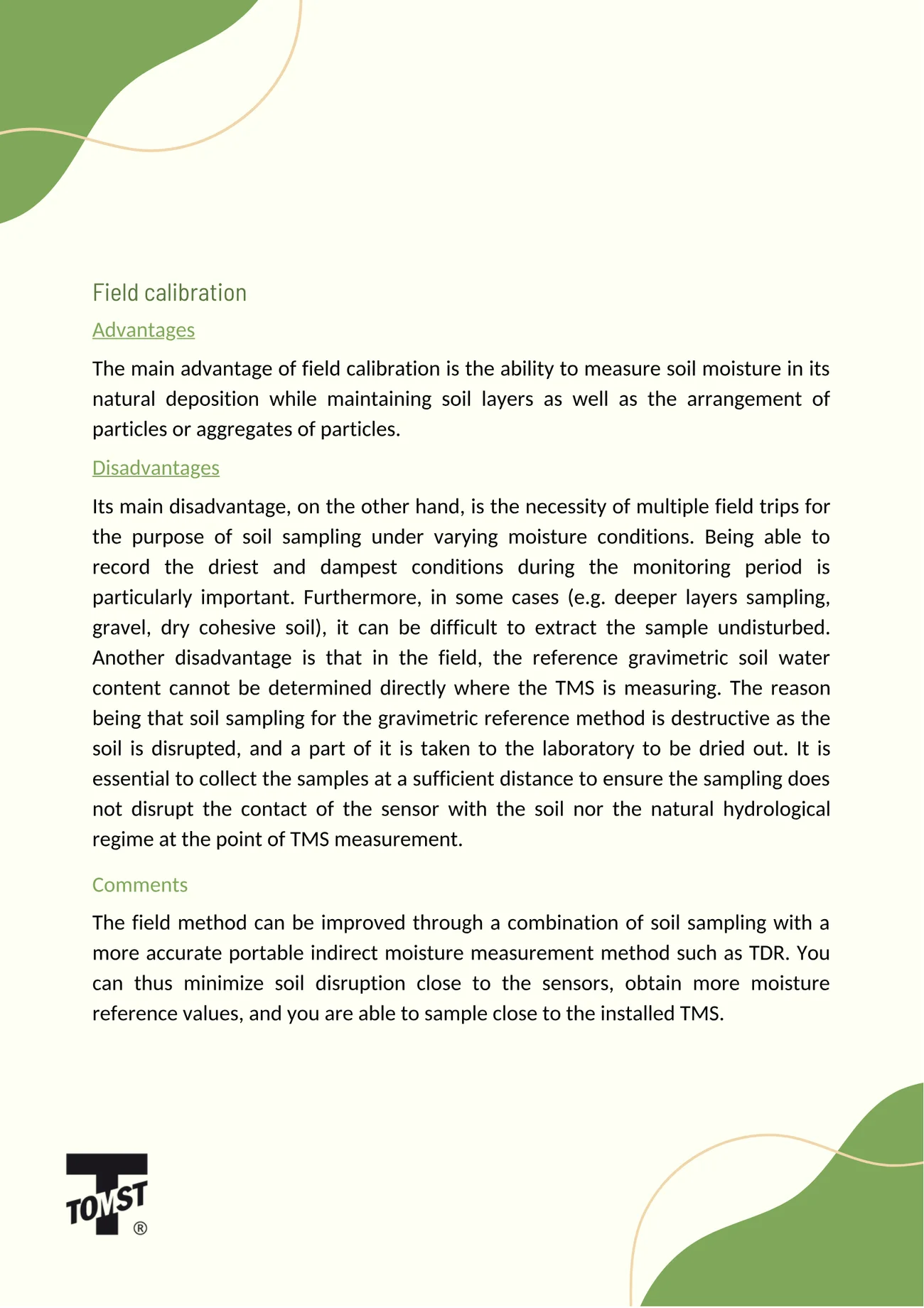 TMS Calibration Handbook - page 12