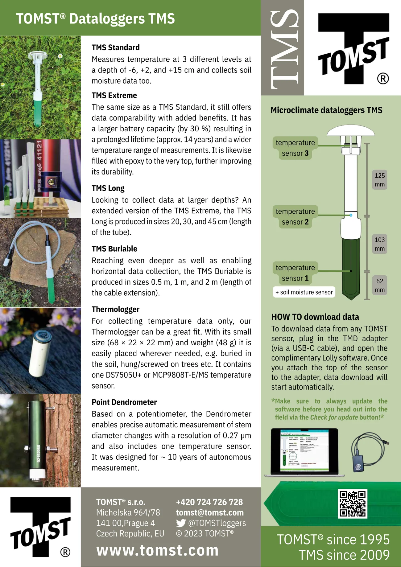 TOMST Leaflet (brochure) - page 2