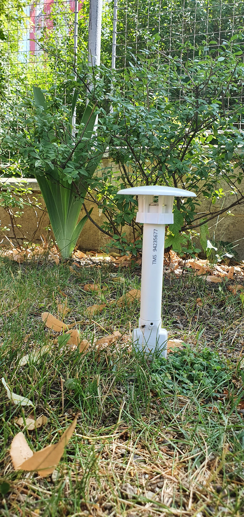 TMS Standard installed in soil